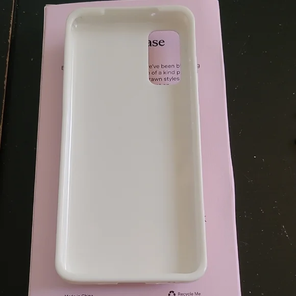 Velvet Caviar Black and White Newspaper Print Phone Case with Ring Holder - Picture 2 of 6